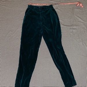 Mom velvet pants!